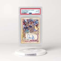 2017 Topps Gypsy Queen Autographs #AJ Aaron Judge (PSA 10 GEM MINT)