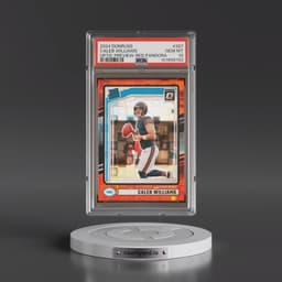 2024 Panini Donruss #327 Caleb Williams - Optic Preview-Red Pandora (PSA 10 GEM MINT)