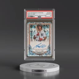 2024 Bowman Sterling Prospect Autographs #PAMC Max Clark - Speckle Refractor (PSA 10 GEM MINT)