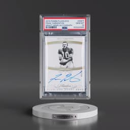 2019 Panini Flawless Draft Gems Autographs #DGFT Fran Tarkenton (PSA 10 GEM MINT)