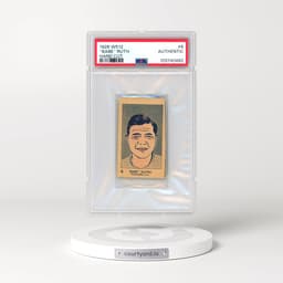 1926 W512 Hand Cut #6 "Babe" Ruth (PSA AUTHENTIC)