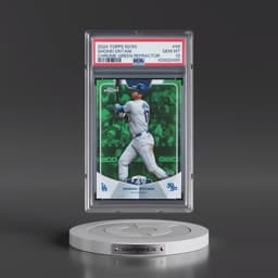 2024 Topps 50/50 Shohei Ohtani #99 Shohei Ohtani - Chrome-Green Refractor (PSA 10 GEM MINT)