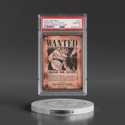 2024 One Piece OP09-Emperors in the New World #093 Marshall D. Teach - Wanted Alternate Art (PSA 10 GEM MINT)