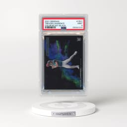 2021 Panini Obsidian Color Blast Black #CB21 Trevor Lawrence (PSA 9 MINT)