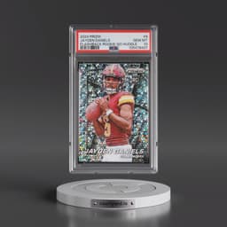 2024 Panini Prizm Prizm Flashback Rookie #8 Jayden Daniels - No Huddle (PSA 10 GEM MINT)