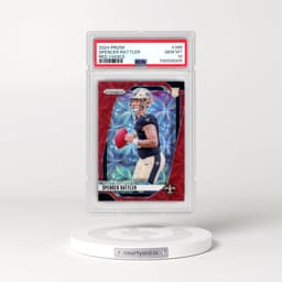 2024 Panini Prizm #388 Spencer Rattler - Red Choice (PSA 10 GEM MINT)