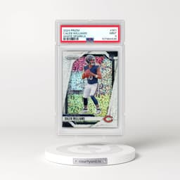 2024 Panini Prizm #301 Caleb Williams - White Sparkle (PSA 9 MINT)