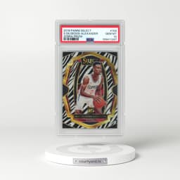 2018 Panini Select #104 Shai Gilgeous-Alexander - Zebra Prizm (PSA 10 GEM MINT)