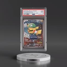 2016 Pokémon XY Promo #296 Luigi Pikachu - Full Art Luigi Pikachu Special Box (PSA 9 MINT)