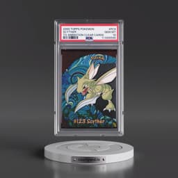 2000 Topps Pokémon TV Animation Clear Cards #PC9 Scyther (PSA 10 GEM MINT)