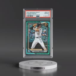 2024 Bowman Draft #BDC22 Konnor Griffin - Chrome-Aqua Wave (PSA 10 GEM MINT)
