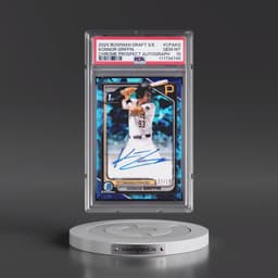 2024 Bowman Draft Sapphire Edition Chrome Sapphire Prospect Autographs #CPAKG Konnor Griffin (PSA 10 GEM MINT)