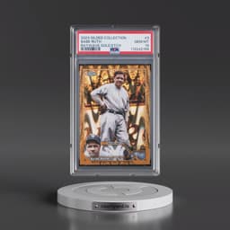 2023 Topps Gilded Collection #3 Babe Ruth - Raywave Gold Etch (PSA 10 GEM MINT)