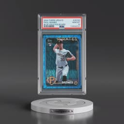2024 Topps Update #US100 Paul Skenes - Blue Holo Foilboard (PSA 10 GEM MINT)