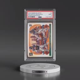 2024 Panini Donruss Optic Downtown Duos #9 JJ McCarthy/Justin Jefferson (PSA 9 MINT)