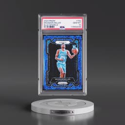 2023 Panini Prizm #152 Brandon Miller - Blue Sparkle (PSA 10 GEM MINT)