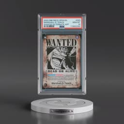 2024 One Piece OP09-Emperors in the New World #093 Marshall D. Teach - Wanted Alternate Art (PSA 10 GEM MINT)