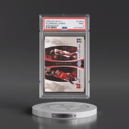2005 Upper Deck MJ/LJ Bonus Pack #LJMJ2 LeBron James/Michael Jordan (PSA 9 MINT)