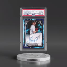 2024 Bowman Draft Sapphire Edition Chrome Sapphire Prospect Autographs #CPAHS Hagen Smith (PSA 10 GEM MINT)
