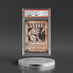 2024 One Piece OP09-Emperors in the New World #093 Marshall D. Teach - Wanted Alternate Art (PSA 10 GEM MINT)