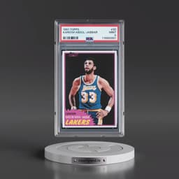 1981 Topps #20 Kareem Abdul-Jabbar (PSA 9 MINT)