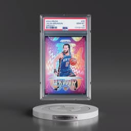 2024 Panini Prizm Groovy #25 Jalen Brunson (PSA 10 GEM MINT)
