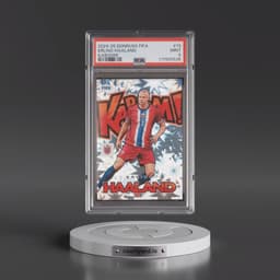 2024-25 Panini Donruss FIFA Kaboom! #13 Erling Haaland (PSA 9 MINT)
