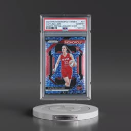 2024 Panini Prizm Monopoly WNBA Insert #27 Caitlin Clark - Purple Millionaire Shimmer (PSA 10 GEM MINT)