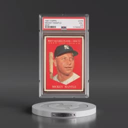 1961 Topps #475 Mickey Mantle - MVP (PSA 3.5 VG+)