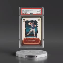 2024 Panini Donruss Optic Uptowns #10 JJ McCarthy (PSA 10 GEM MINT)
