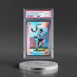 2024 Panini Prizm Conmebol Copa America National Landmarks #8 Diego Maradona (PSA 10 GEM MINT)