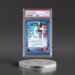 2025 Bowman Chrome Prospect Autographs #CPAWJ Walker Jenkins - Blue Refractor (PSA 9 MINT)