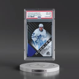 2018 Upper Deck Clear Cut Rookie Tribute Autographs #RT-AM Auston Matthews (PSA 10 GEM MINT)