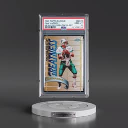 1998 Topps Chrome Measures of Greatness #MG13 Dan Marino - Refractor (PSA 10 GEM MINT)