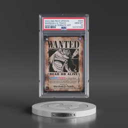 2024 One Piece OP09-Emperors in the New World #093 Marshall D. Teach - Wanted Alternate Art (PSA 10 GEM MINT)