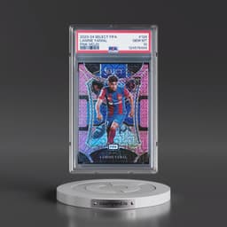2023-24 Panini Select FIFA #124 Lamine Yamal - Pink Mojo (PSA 10 GEM MINT)