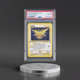 1999 Pokémon Fossil #15 Zapdos - 1st Edition Holo (PSA 8 NM-MT)