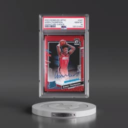 2023 Panini Donruss Optic #287 Amen Thompson - Signature-Choice (PSA 10 GEM MINT)