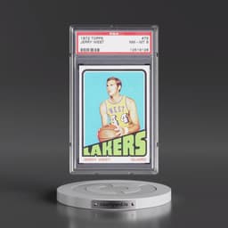 1972 Topps #75 Jerry West (PSA 8 NM-MT)
