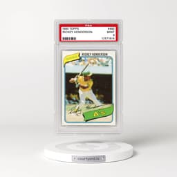 1980 Topps #482 Rickey Henderson (PSA 9 MINT)