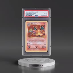 1999 Pokémon Game #4 Charizard - Holo Shadowless (PSA 4 VG-EX)