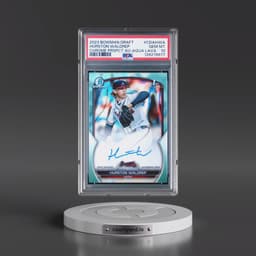 2023 Bowman Draft Chrome Prospect Autograph #CDAHWA Hurston Waldrep - Aqua Lava (PSA 10 GEM MINT)
