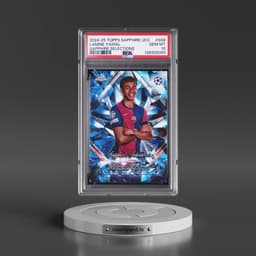 2024-25 Topps Chrome Sapphire Edition UEFA Club Competitions Sapphire Selections #SS8 Lamine Yamal (PSA 10 GEM MINT)