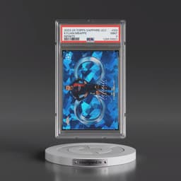 2023-24 Topps Chrome Sapphire Edition UEFA Club Competitions Infinite Sapphire #IS9 Kylian Mbappe (PSA 9 MINT)