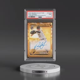 2024 Topps Gilded Collection Topps Chrome Gold Autographs #CGAPS Paul Skenes (PSA 9 MINT)