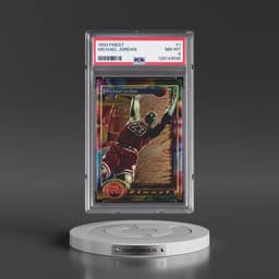 1993 Finest #1 Michael Jordan (PSA 8 NM-MT)