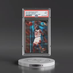 1997 Bowman's Best Techniques #T2 Michael Jordan - Atomic Refractor (PSA 9 MINT)