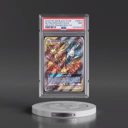 2019 Pokémon SM Black Star Promo #SM210 Moltres & Zapdos & Articuno GX - Holo Full Art Hidden Fates Elite Trainer Box (PSA 9 MINT)