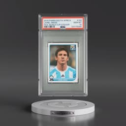 2010 Panini South Africa FIFA World Cup Sticker #122 Lionel Messi (PSA 10 GEM MINT)