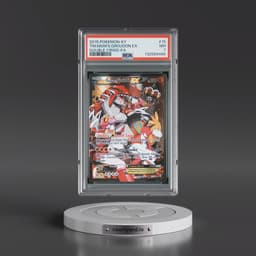 2015 Pokémon XY Double Crisis #15 Team Magma's Groudon EX - Holo Full Art (PSA 7 NM)